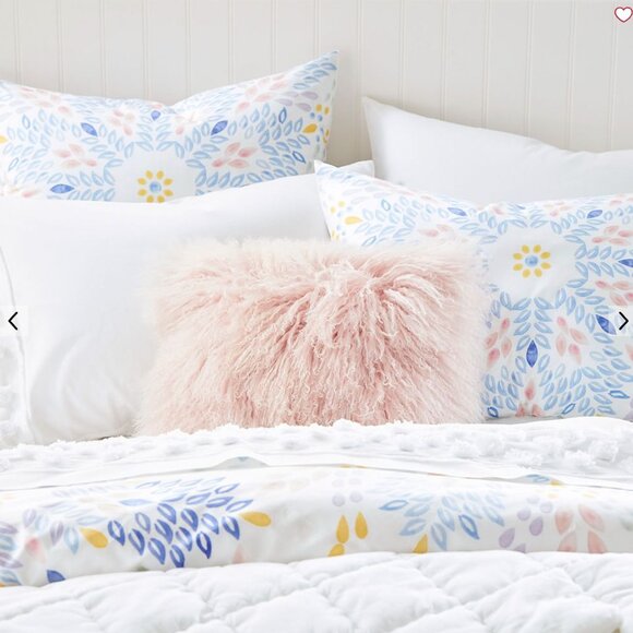 BOGO PB Teen Mongolian Fur Pillow - Picture 1 of 14